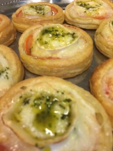 tarte fine au chevre