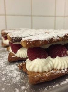 croustillant framboises