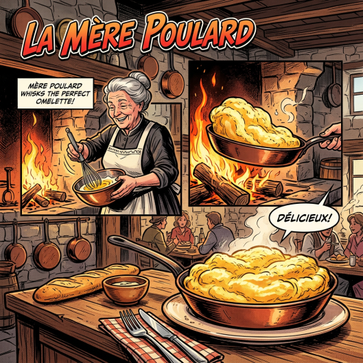 l'omelette de la Mère Poulard