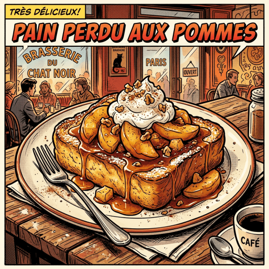Pain Perdu aux Pommes