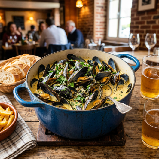 Moules à la Normande