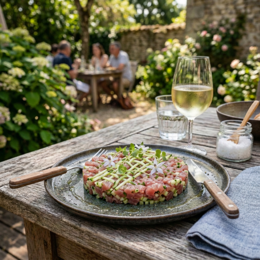 Tartare de Thon aux Pommes Vertes