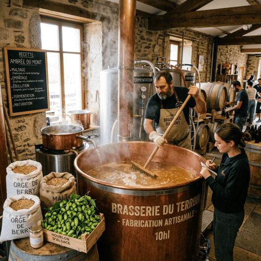 Origine et Fabrication de la Bière Artisanale en France