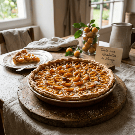 tarte aux mirabelles de Nancy