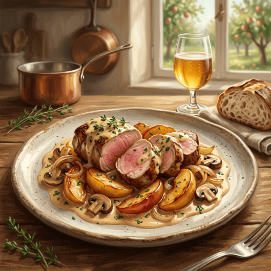 Mignon de Porc à la Normande