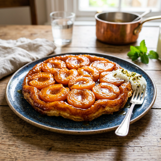 Tarte Abricot Façon Tatin
