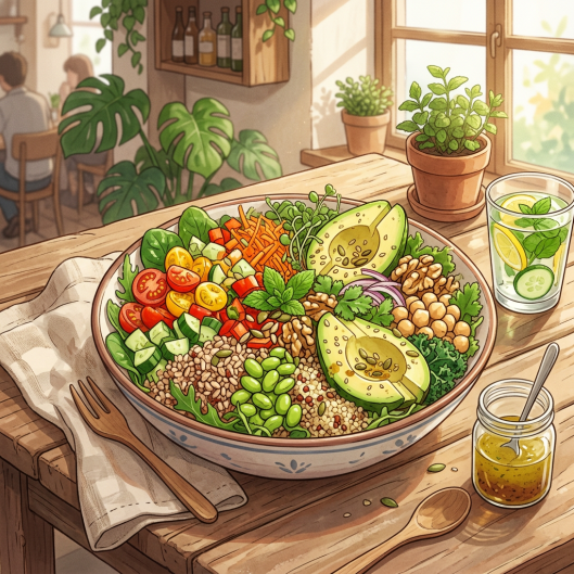 Salade Vegan Multi Céréales
