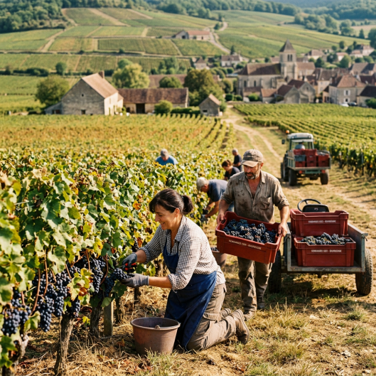 Les vendanges, moment phare de la viticulture française, offrent l’occasion de redécouvrir non seulement la beauté des paysages viticoles, mais aussi la diversité des vins régionaux et leur gastronomie