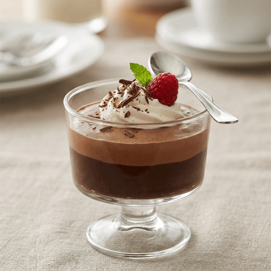 Mousse au Deux Chocolats