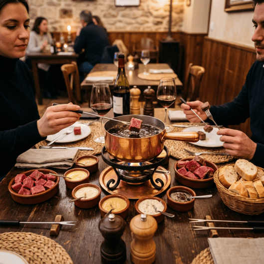  Fondue Bourguignonne